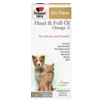 Abbildung der Produktverpackung Doppelherz für Tiere Haut & Fell Öl Omega-3 für Katzen und Hunde Frontansicht